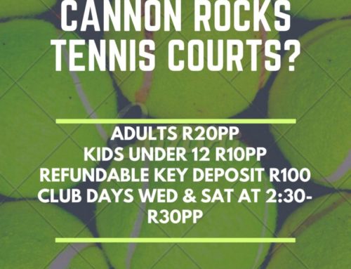 Cannon Rocks Tennis Courts usage 2021-2022